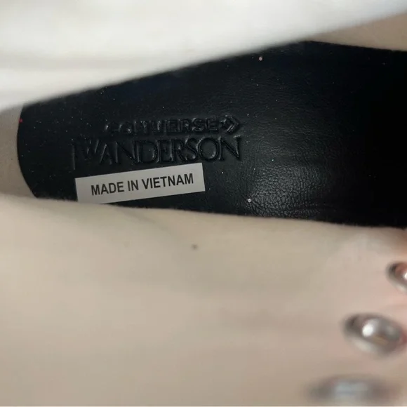 JW Anderson Converse Chuck 70 Hi Glitter Pack Sneakers Mens 9 Women’s 11 - Picture 8 of 9